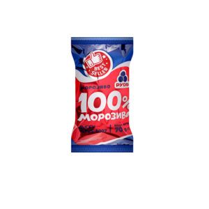 Морозиво 100% 70г Rud