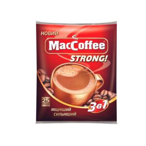 Напій кавовий розчинний 3в1 Strong 400г 16x25 MacCoffee