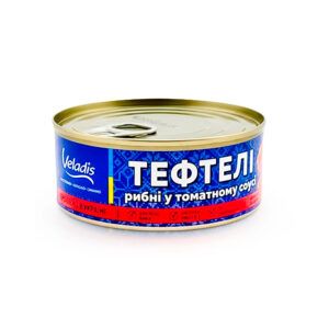 Рибні тефтелi в томатному соусі 230г Veladis
