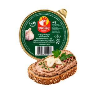 Курячий паштет з часником 131г Profi