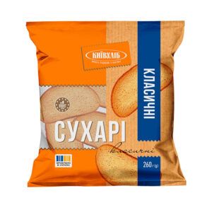 Сухарі класичні 260г Київхліб