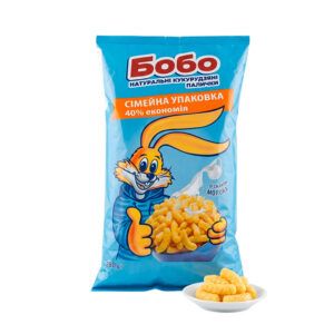 Кукурудзяні палички зі смаком молока 280г Bobo