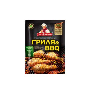 Спеції для гриля та барбекю 25г Tsvit Aromat