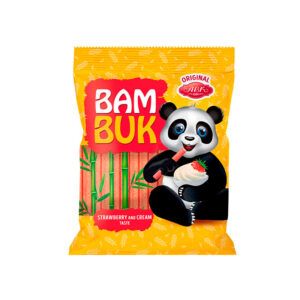Палочки клубника-сливки 160г BamBuk AVK