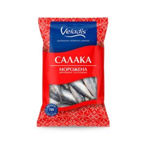 Салака морожена нерозібрана 700г Veladis