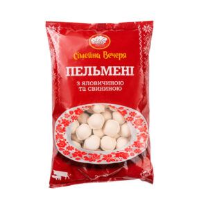Свинина-яловичина пельмені 2 кг Сімейна Вечеря