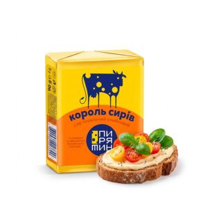 Плавлений сир Корол Сирів 38% 70г Пирятин
