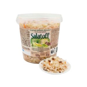 Малосольна капуста з грибами 1кг/650г Salatoff
