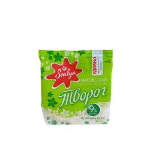 Кисломолочний творог 9% 200г Svalya